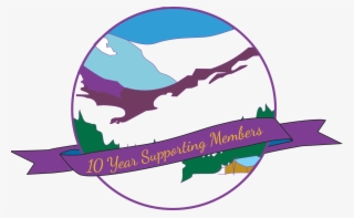 10 Year Logo Ski