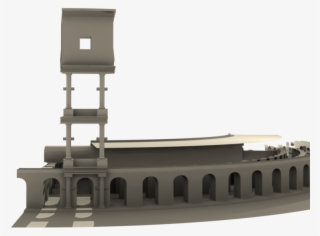 Coliseum - With - Pillars - Zpsoknjqkqg - Scale Model