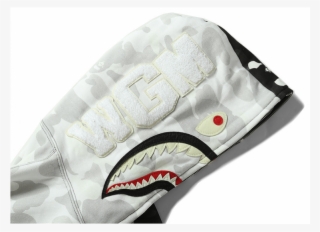 Bape 12211529 Men's Jacket Printing Hoodie Coat Shark - Badminton