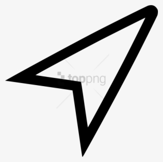 Free Png Compass Arrow Png Image With Transparent Background - Navigation Arrow