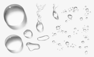 Burbujas Dibujo, Dibujos, Gotas De Agua, Imágenes Libres, - Transparent Water Drops On Glass Png