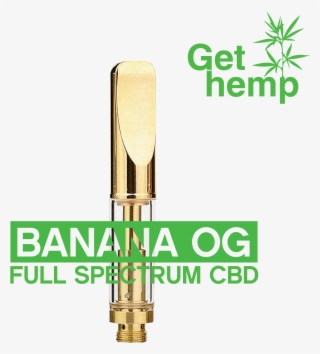 Cbd Pre-filled Bannana Og Cartridge By Gethemp - Coober Pedy