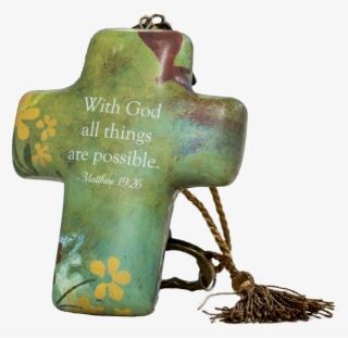 All Things Are Possible Artful Cross By Artist Willie - Cross