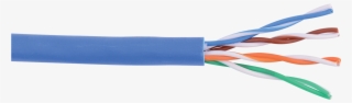 Category 5e U/utp En Series 24 Awg 4 Pair Unshielded - Twisted Pair Cable Png