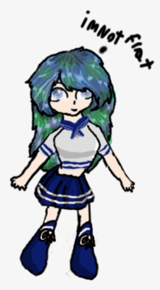 Earth Chan Is Not Flat - Cartoon
