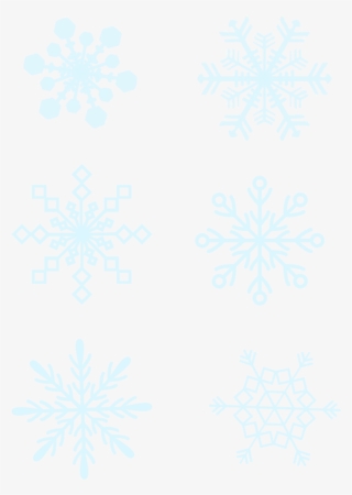 Copos De Nieve Azules Elementos Comerciales Invierno - Copos De Nieve Para Fondo De Pantalla