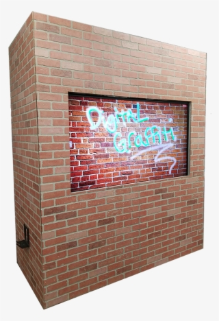 Interactive Digital Graffiti Wall - Brickwork