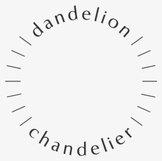 Be First To See The Dandelion Chandelier Logo - Circle