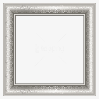 Free Png Best Stock Photos Silver Transparenframe With - Embroidery