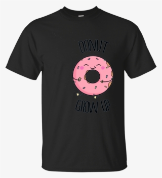 Donut Grow Up T-shirt Cute Kawaii Food Shirt - Sky Was Yellow And The Sun Was Blue