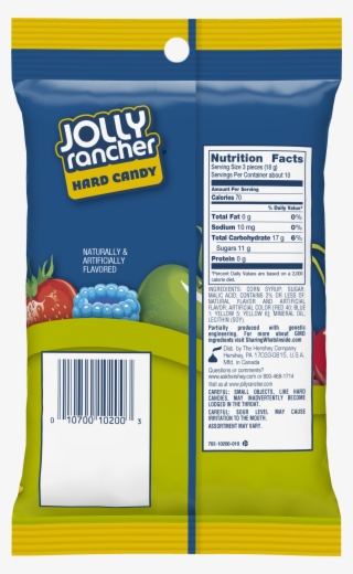 Nutritional Value For Jolly Ranchers