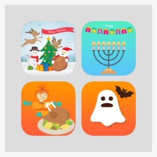 Christmas, Hanukkah, Thanksgiving, Halloween Sticker - Christmas Party Themes Philippines