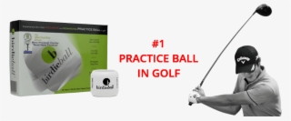 #1 Practice Golf Ball - Wood