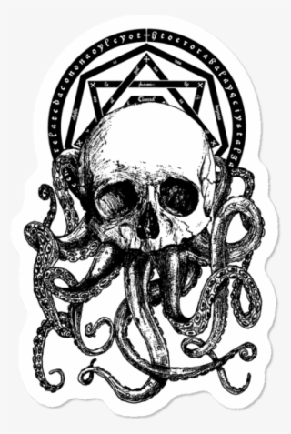 Ghost Of Disapproval $3 - Octopus Skull Tshirt