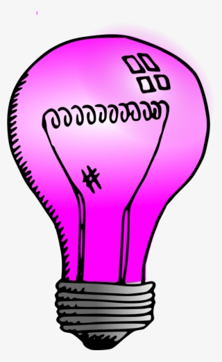 Light Bulb Cartoon - Black And White Light Bulb Clip Art