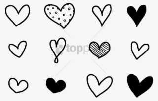 Free Png Download Doodle Heart Png Images Background - Doodle Heart Png