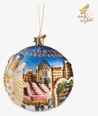 Glass Sphere Christmas Market Nuremberg - Locket