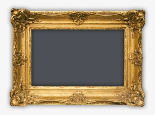 Pic-frame - Golden Frame Free Png