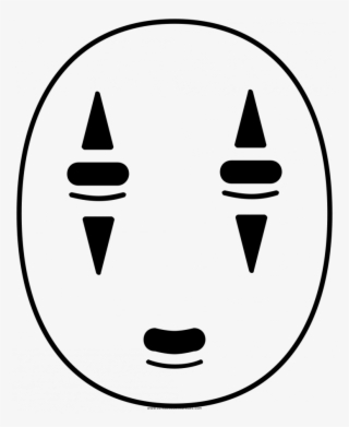 Face Coloring Page - Spirited Away No Face Icon