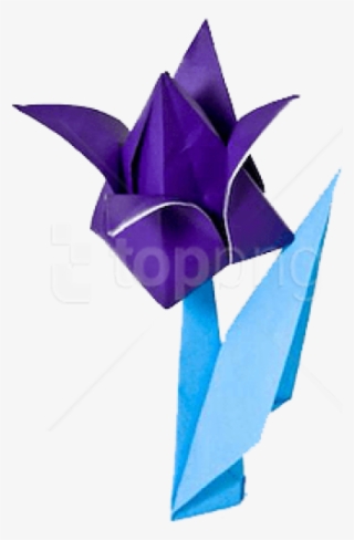 Free Png Download Flower Origami Png Images Background - Origami Flower Png
