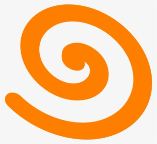Orange Spiral Clipart