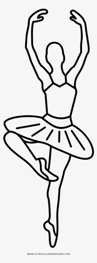 Ballerina Coloring Page - Ballerina Drawing