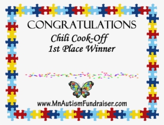 Chili Clipart 1st Place - 1st Place Chili Cook Off Winner