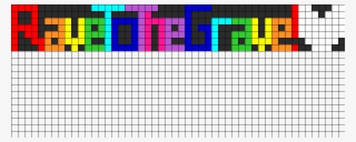Rave To The Grave Perler Bead Pattern / Bead Sprite - Minecraft Headphone Pixel Art