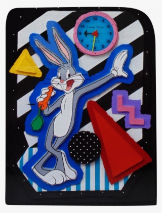 Bugs Bunny Clock By Neil Loeb - Cartoon