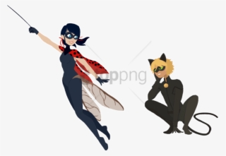Free Png Download Ladybug And Chat Noir By Dashurie - Miraculous: Tales Of Ladybug & Cat Noir