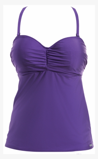 Fantasie Swimwear Los Cabos Violet Purple Bandeau Tankini - Cocktail Dress