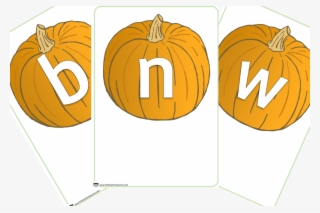 Pumpkin Alphabetcover - Jack-o'-lantern