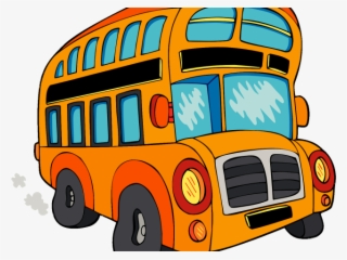 Bus Clipart Animated - Bus Clipart Png