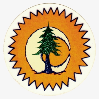 Sun Moon Pine Tree Clipart , Png Download - Single Color Pamphlet Design