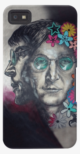 Dailyobjects Silver John Lennon Pop Art Case For Blackberry - Visual Arts
