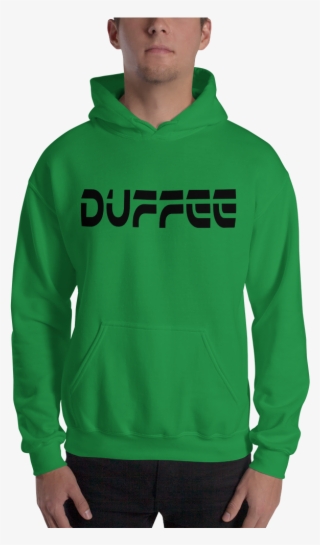 Image Of Duffee Hoodie With Black Design - T-shirt