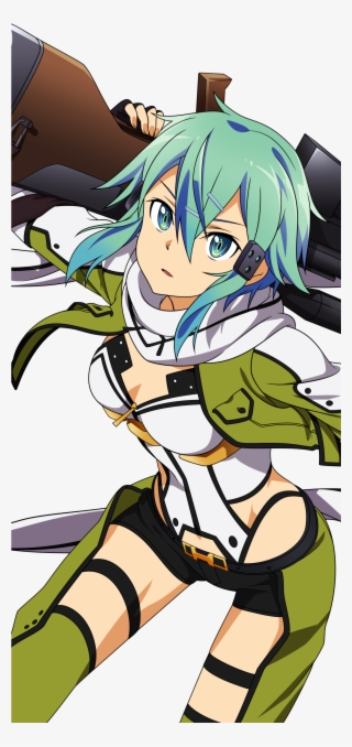 Anime / Sword Art Online Ii Mobile Wallpaper - Sword Art Online Sinon Png