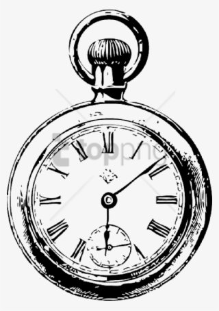 Free Png Download Stop Watch Alice In Wonderland Png - Clock Drawing