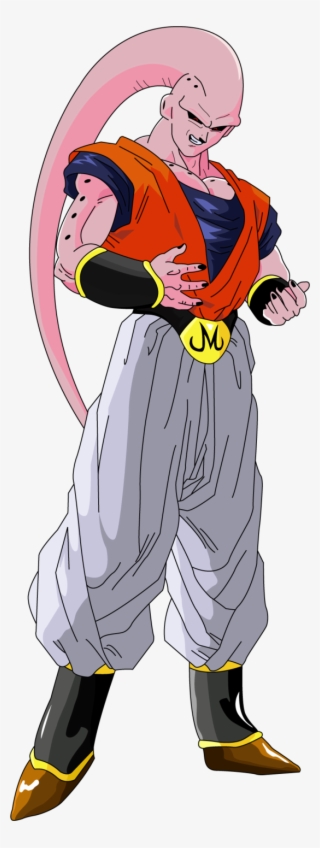 Graphic Black And White Library Majin Buu Want Some - Dbz Majin Buu Gohan