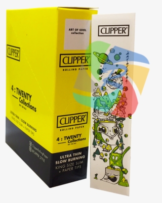 4twenty Clipper Kingsize Papers - Carton