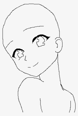 Anime Girl Base - Anime Girl Face Base