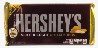 hershey's giant bar milk chocolate with almonds - hershey's