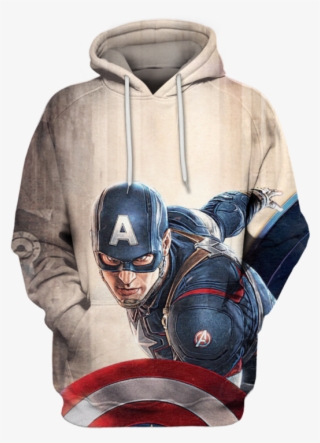 Captain America The Avenger Movie Hoodie 3d - Iphone X Case Captain America