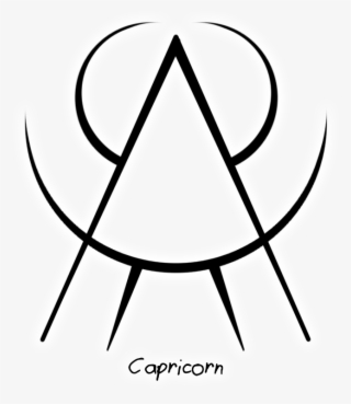 “capricorn” Zodiac Sigil Requested By Anonymous - Capricorn Sigil