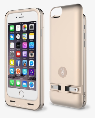 Squirl Case Gold - Phone Case That Charges