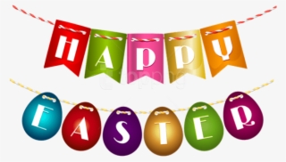 Download Happy Easter Streamer Png Images Background - Happy Easter Clip Art