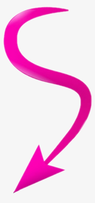 #pink #arrow #swirl #spiral #wave