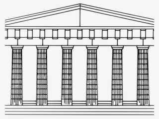 Greek Clipart Doric Column - Column