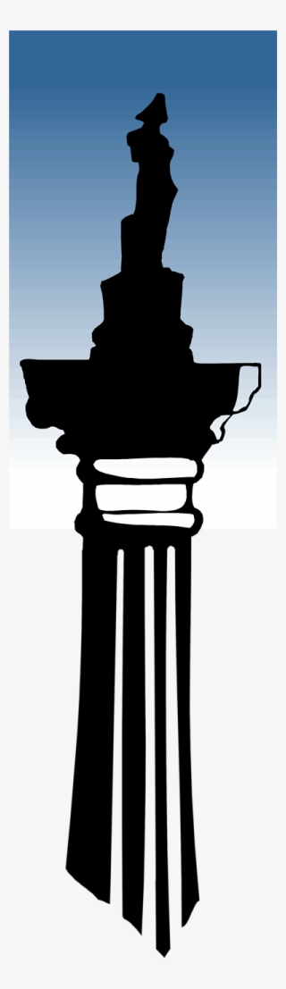 Clip Art Column - Silhouette