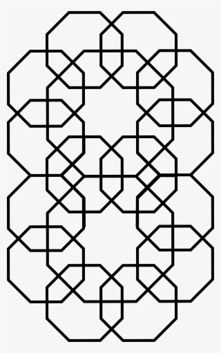 Secondary Octagons Full - Line Art